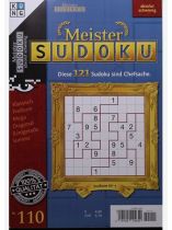 MEISTER SUDOKU 110/2026 "121 Sudoku sind Chefsache"