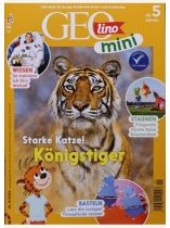 GEOlino mini 9/2026 "Starke Katze! König Tiger"