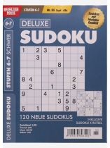 DELUXE SUDOKU 95/2026 "120 neue Sudokus Stufen 6-7"