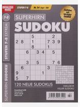 SUPERHIRN SUDOKU 94/2026 "120 neue Sudokus in Stufen 7-8"