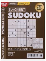 BLACKBELT SUDOKU 96/2026 "120 neue Sudokus Stufen 8-9"