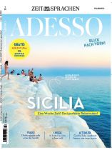 ADESSO 7/2022 "Sicilia/ Gratis: Adesso plus - 35 digitale Übungen"