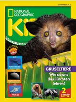 National Geographic Kids 61/2025 "Gruseltiere, Extra: Lustiger Quetschkürbis"