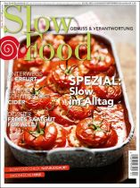 Slow Food Magazin 4/2023 "SPEZIAL: Slow im Alltag / Unterwegs in Erfurt / Genuss-Schwerpunkt Cider / Dossier Freies Saatgut für alle!"
