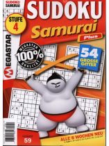 Sudoku Samurai Plus 59/2023