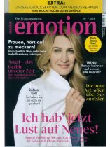 Emotion 7/2016 "Ich hab jetzt Lust auf Neues!"