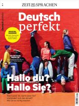 Deutsch perfekt 8/2026 "Hallo du? Hallo Sie?"