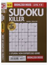 SUDOKU KILLER 89/2026 "Für Experten und Genies"