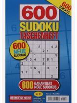 600 SUDOKU TASCHENHEFT 83/2025