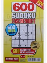 600 SUDOKU TASCHENHEFT 85/2026