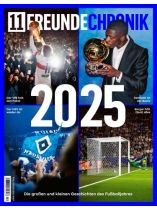 11 FreundeChronik 12/2025 "Die großen und kleinen Geschichten des Fußballjahres"