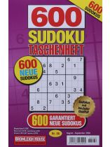 600 SUDOKU TASCHENHEFT 86/2026