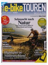 e-bike TOUREN Magazin 3/2025 "Sehnsucht nach Natur"