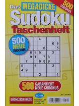 DAS MEGADICKE SUDOKU TH 100/2026