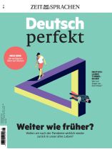 Deutsch perfekt 9/2021 "Weiter wie früher?"