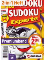 Sudoku Experte Premiumban 15/2026