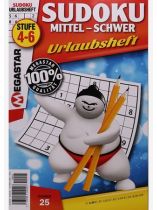 Sudoku Mittel-Schwer 25/2026