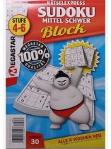 Sudoku Block mittel-schw. 30/2025