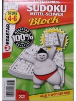 Sudoku Block mittel-schw. 32/2026