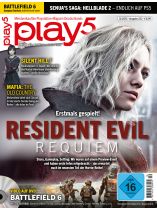 play5 10/2025 "Resident Evil Requiem / DVD: Silent Hill f, Battlefield 6"