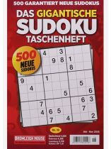 Das Gigant. Sudoku-Tasch. 18/2025