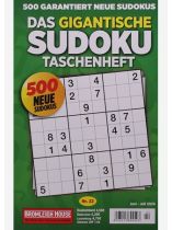Das Gigant. Sudoku-Tasch. 22/2026