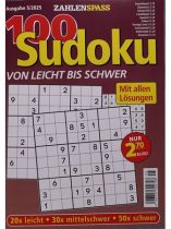 100 Sudoku von leicht bis 5/2025