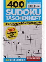 400 Sudoku Taschenheft 10/2025