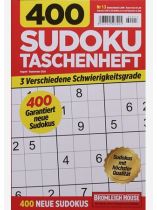 400 Sudoku Taschenheft 13/2026