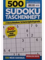 500 Sudoku Taschenheft 9/2025