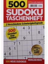 500 Sudoku Taschenheft 12/2026