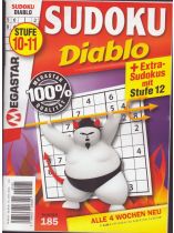 Sudoku Diablo 185/2026 "Extra-Sudokus mit Stufe 12"