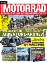 Motorrad 19/2026 "Adventure-Bikes im großen Vergleich"
