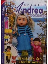 Andrea Kreativ Puppenmode 7/2026 "Neue Häkelmode für den Herbst"