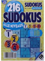 EG Sudoku 216 alle niveau 2/2025