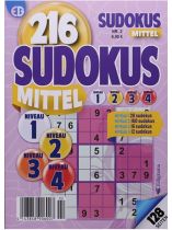 EG Sudoku 216 mittel nive 2/2025
