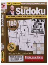 Sudoku Hans 1/2026 "180 Bonus-Rätsel der Stufen 10-12"