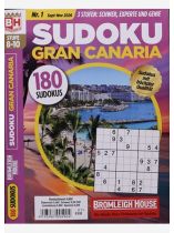 Sudoku Gran Canaria 1/2026 "180 Sudokus in 3 Schwierigkeitsstufen"