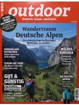 Outdoor 4/2024 "Wandertraum Deutsche Alpen"
