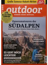 Outdoor 6/2024 "Panoramatouren der Südalpen"