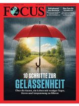 Focus 35/2026 "10 Schritte zur Gelassenheit"
