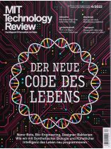 TECHNOLOGY REVIEW 4/2022 "Der neue Code des Lebens"