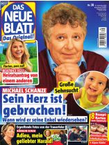 Das Neue Blatt 38/2026 "Michael Schanzes Herzschmerz"