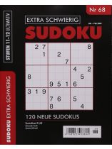 SUDOKU EXTRA SCHWIERIG 68/2023
