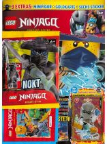 LEGO Ninjago (MoS) 132/2025 "Extra: Nokt + Goldkarte + Sticker"