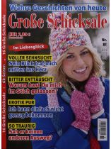 GROSSE SCHICKSALE 81/2025 "Im Liebesglück: Voller Sehnsucht / Bitter enttäuscht / Erotik pur / So traurig "