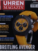 UHREN-MAGAZIN 2/2024 "Breitling Avenger - die neue Fliegeruhr, Sportuhren für alle Outdoor-Aktiviitäten"