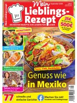 Mein Lieblingsrezept 9/2026 "Genuss wie in Mexiko"