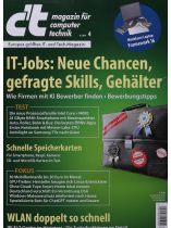 CT MAGAZIN 4/2024 "IT-Jobs: Neue Chancen, gefragte Skills, Gehälter"