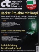 CT MAGAZIN 27/2023 "Hacker-Projekte mit Raspi"